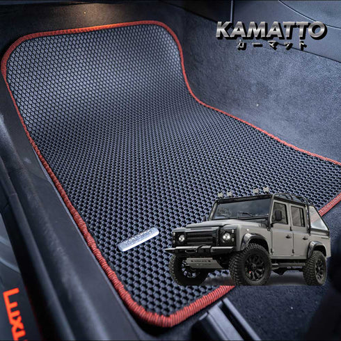 Kamatto Classic Land Rover Defender 110 Double Cab (2012-2016) Car Floor Mat and Carpet