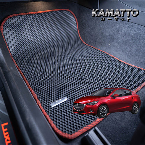 Kamatto Classic Mazda 2 Sedan (2015-2021) Car Floor Mat and Carpet