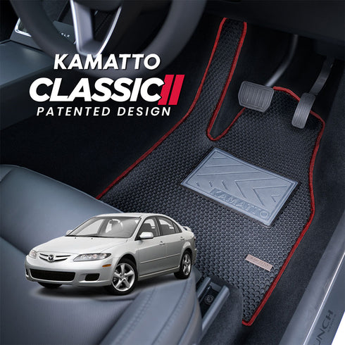 Kamatto Classic Mazda 6 Sedan GG1 (2002-2008) Car Floor Mat and Carpet