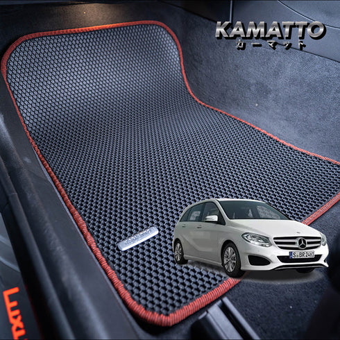 Kamatto Classic Mercedes Benz B-Class Facelift W246 (2014-2018) Car Floor Mat and Carpet