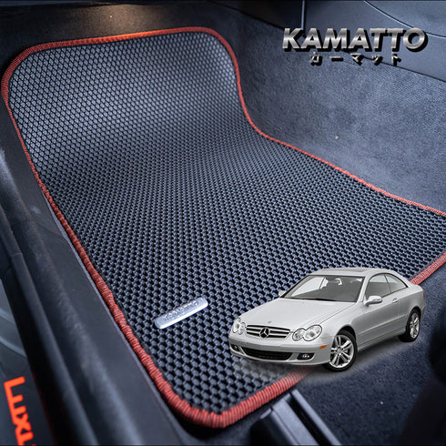 Kamatto Classic Mercedes Benz CLK-Class Coupe C209 (2002-2010) Car Floor Mat and Carpet