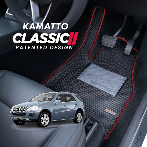 Kamatto Classic Mercedes Benz M-Class W166 Pre-Facelift (2012-2015) Car Floor Mat and Carpet