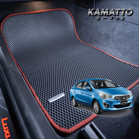 Kamatto Classic Mitsubishi Attrage (2013-Present) Car Floor Mat and Carpet