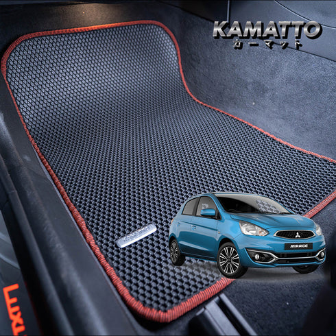 Kamatto Classic Mitsubishi Mirage (2012-Present) Car Floor Mat and Carpet