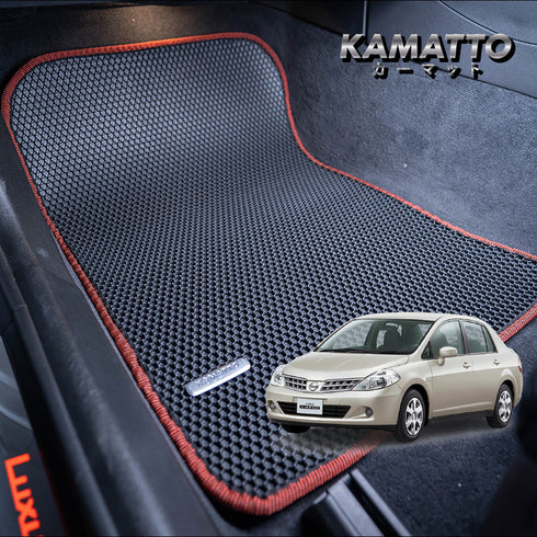 Kamatto Classic Nissan Latio Sedan (2007-2015) Car Floor Mat and Carpet