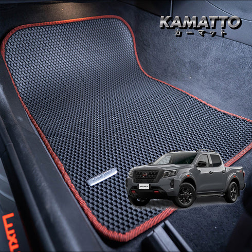Kamatto Classic Nissan Navara Double Cab (2021-Present) Car Floor Mat and Carpet