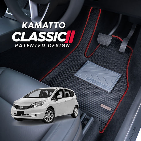 Kamatto Classic Nissan Note (2012-2016) Car Floor Mat and Carpet