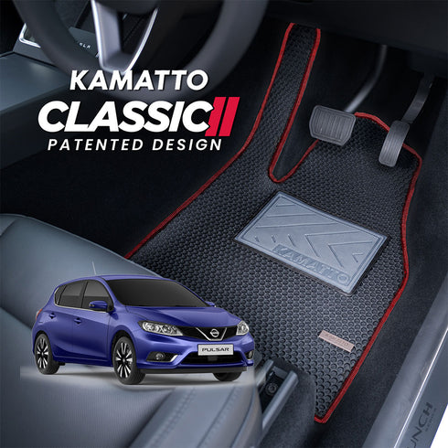 Kamatto Classic Nissan Pulsar C13 (2014-2018) Car Floor Mat and Carpet