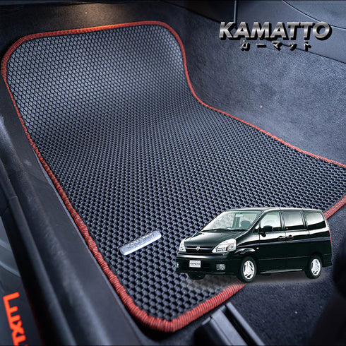Kamatto Classic Nissan Serena C24 7-Seater (2001-2012) Car Floor Mat and Carpet