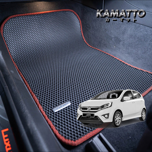 Kamatto Classic Perodua Axia (2014-2022) Car Floor Mat and Carpet
