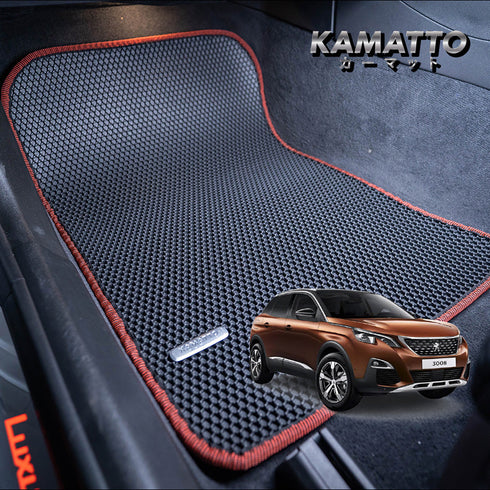 Kamatto Classic Peugeot 3008 P84 (2017-2019) Car Floor Mat and Carpet