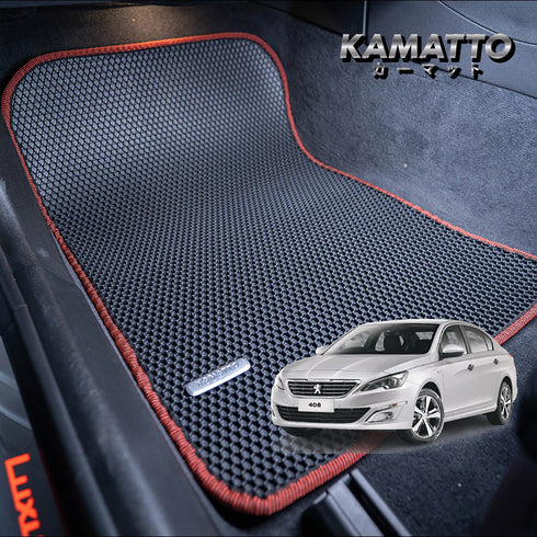 Kamatto Classic Peugeot 408 e-THP (2015-Present) Car Floor Mat and Carpet