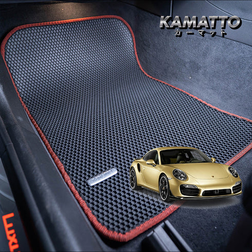 Kamatto Classic Porsche 991/911 Carrera 4-Seater (2012-2019) Car Floor Mat and Carpet