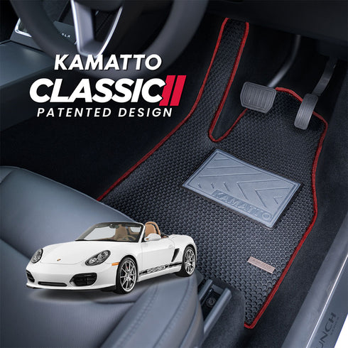 Kamatto Classic Porsche Boxster 987 (2005-2012) Car Floor Mat and Carpet