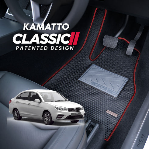 Kamatto Classic Proton Saga VVT (2016-Present) Car Floor Mat and Carpet