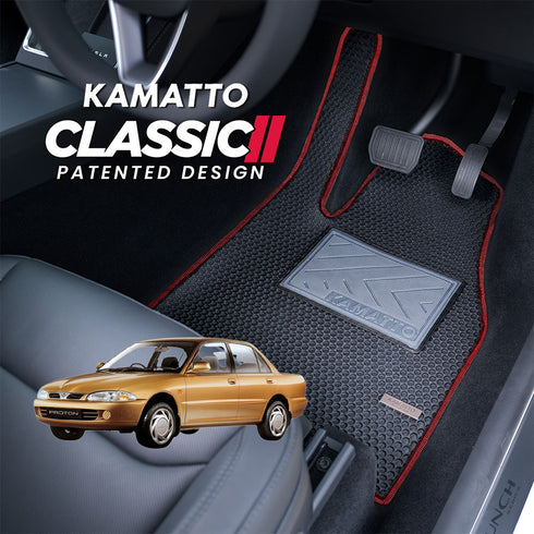 Kamatto Classic Proton Wira Manual (1993-2009) Car Floor Mat and Carpet