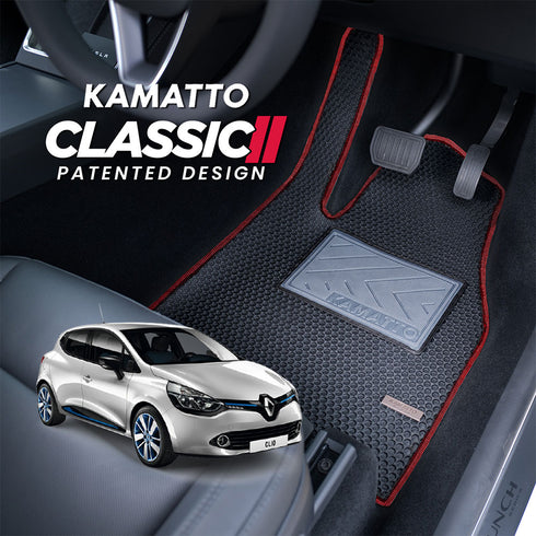 Kamatto Classic Renault Clio IV (2012-2019) Car Floor Mat and Carpet