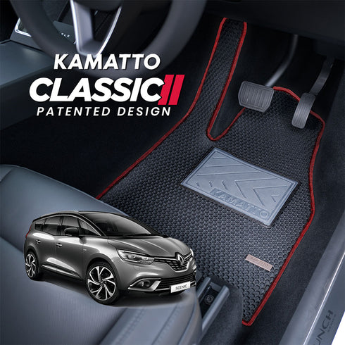 Kamatto Classic Renault Grand Scenic MK4 7-Seater (2016-2023) Car Floor Mat and Carpet
