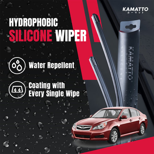Kamatto Wiper Subaru Legacy (2009-2014) Hydrophobic Silicone Water Repelling Coating