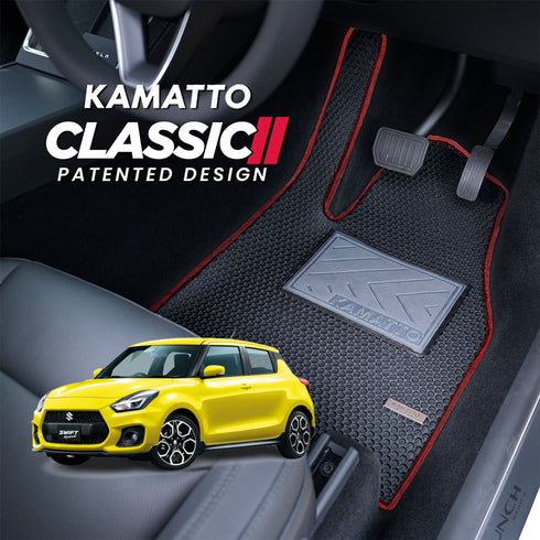 Kamatto Classic Suzuki Swift Sport (2021-Present) Car Floor Mat and Carpet
