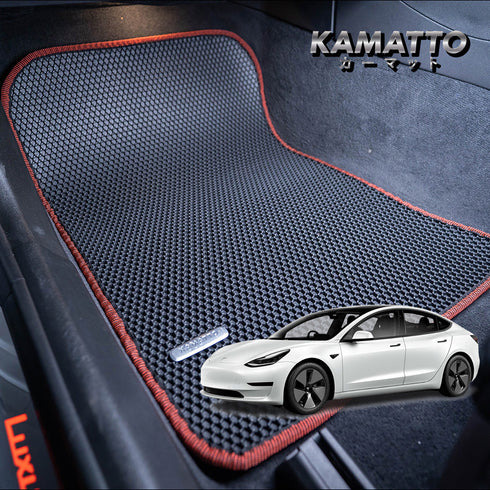 Kamatto Classic Tesla Model 3 (2017-2022) Car Floor Mat and Carpet