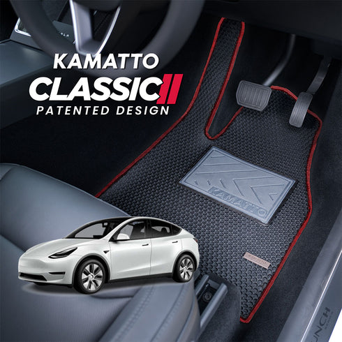 Kamatto Classic Tesla Model Y (2020-Present) Car Floor Mat and Carpet
