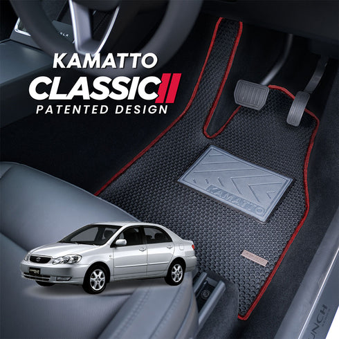 Kamatto Classic Toyota Corolla Altis E120 (2000-2007) Car Floor Mat and Carpet