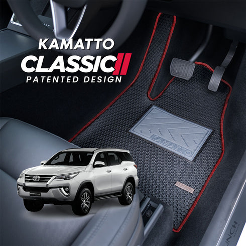 Kamatto Classic Toyota Fortuner (2016-Present) Car Floor Mat and Carpet