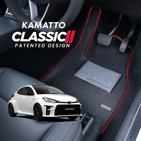 Kamatto Classic Toyota GR Yaris XP210 Manual (2020-Present) Car Floor Mat and Carpet