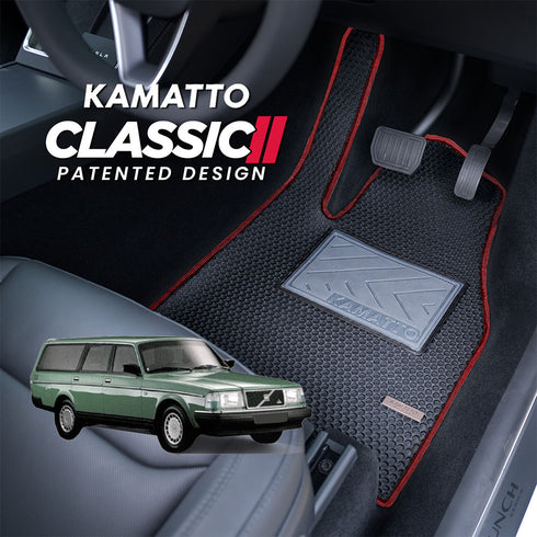 Kamatto Classic Volvo 240 Wagon (1983-1993) Car Floor Mat and Carpet